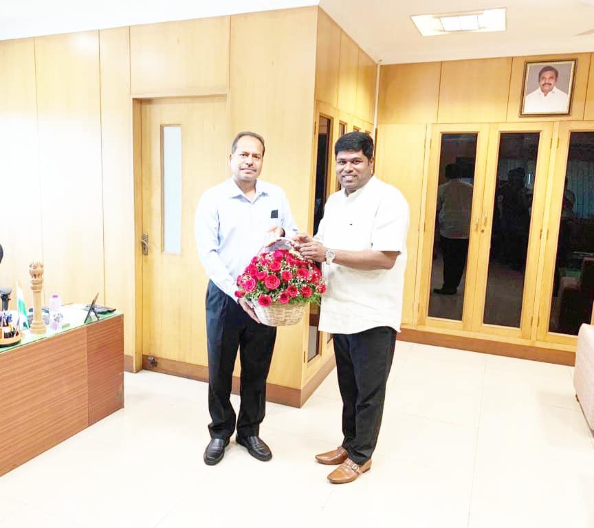 Our Sincere gratitude to Mr.Hans Raj Verma IAS Additional Chief secretary RD 