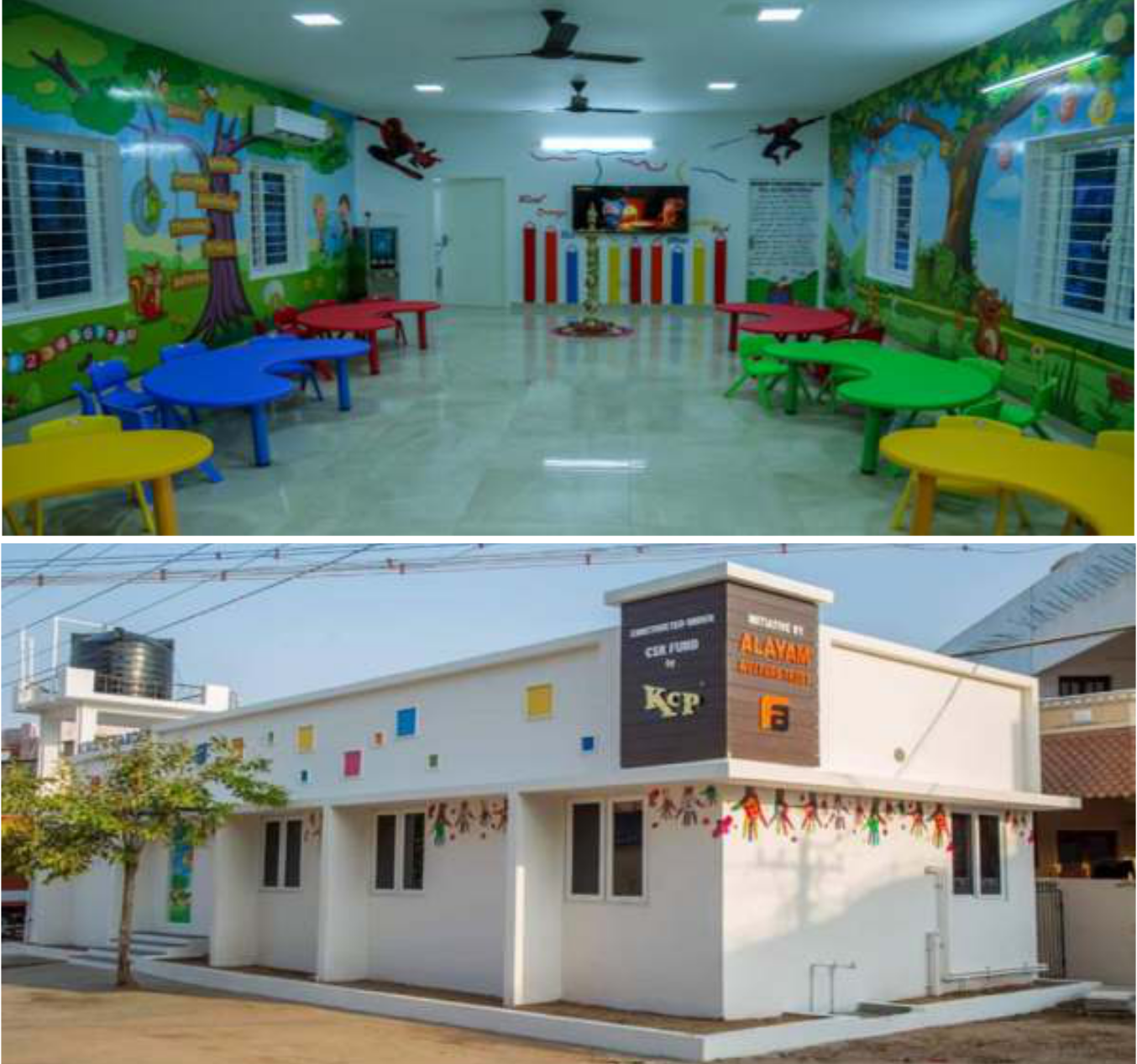 B - Building of Kindergarten School